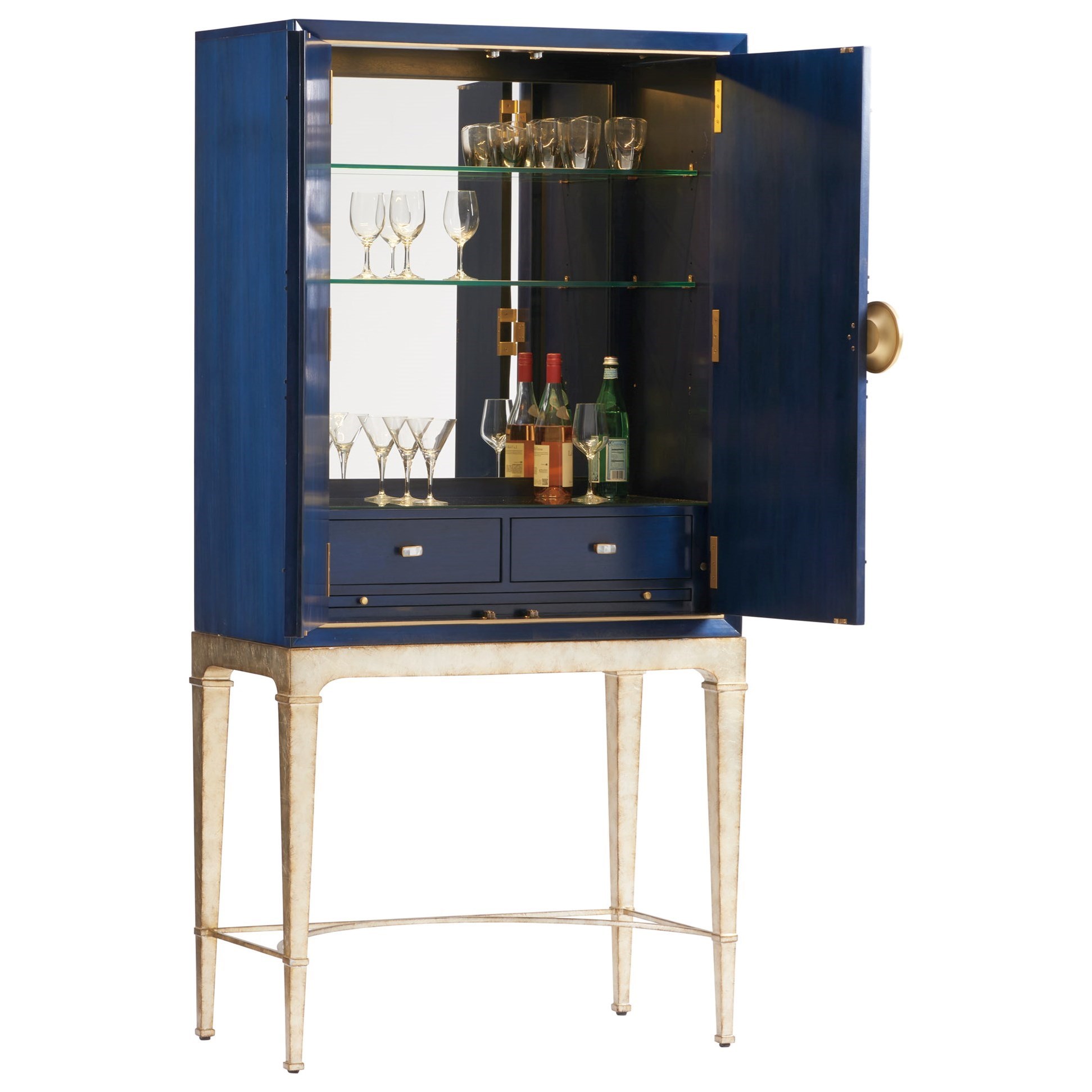 Lexington Carlyle 738 961C Meridian Bar Cabinet with Touch Display